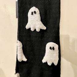 BRAND NEW + RARE Rachel Zoe Ghost Tasseled Decorative Blanket/Throw