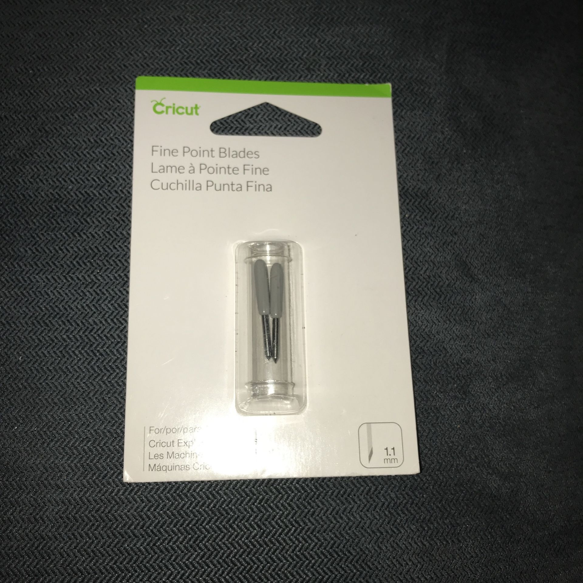 CRICUT Fine Point blades (2 Count- gray)