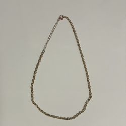 Gold Tone Link Necklace / Chain - Gold Tone Link / 19 in.