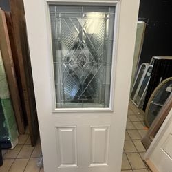 ✨ Elegant 36x80 Fiberglass Exterior Door ✨