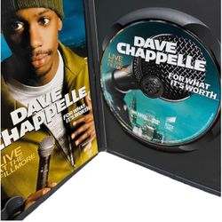 Dave Chappelle For What it's Worth DVD