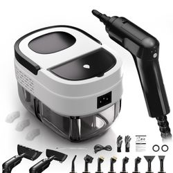 Steam Cleaner for Home, High Pressure Steamer for Cleaning, 1.6L Water Tank, 3 Level Steam Control, High Heat Handheld Steamer