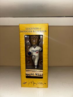 Maury Wills Los Angeles Dodgers Legends of Dodger Baseball Bobblehead