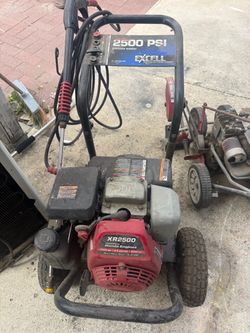 Gas pressure washer grass edge cutter