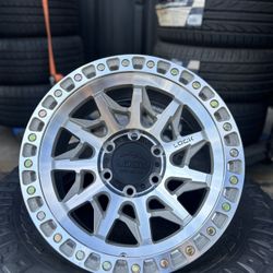Rines Marca Lock Off-road 17” Perfecto Para Tacoma,Chevy,GMC 4Runner Y Camionetas De 6 Birlos ‼️