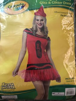 Crayola Ruby Glitz Dress (Halloween costume)