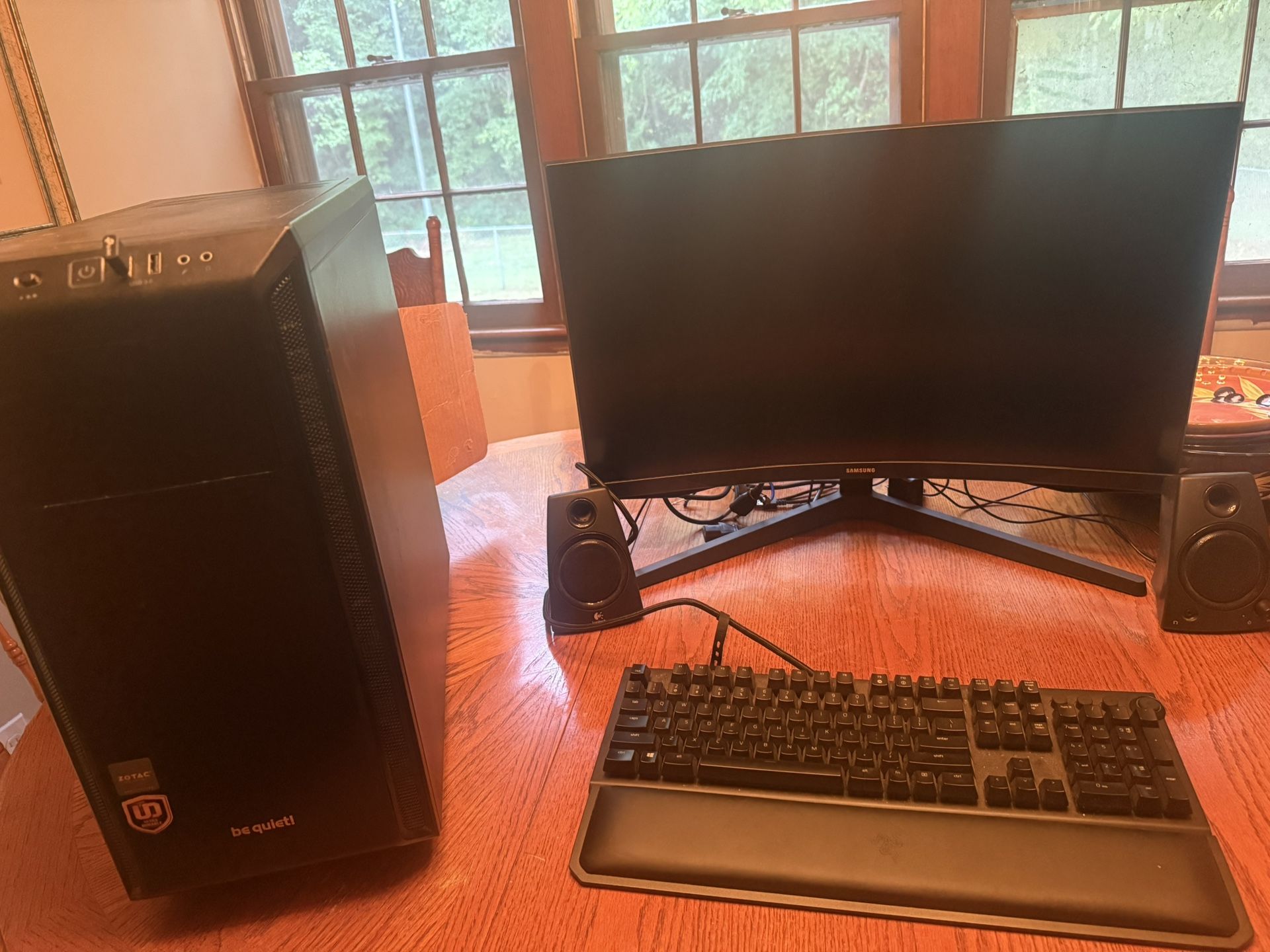HOME COMPUTER GAMING PC SETUP!!