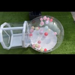 10FT Inflatable Bubble House Dome for Kids, Clear PVC Inflatable Bubble House