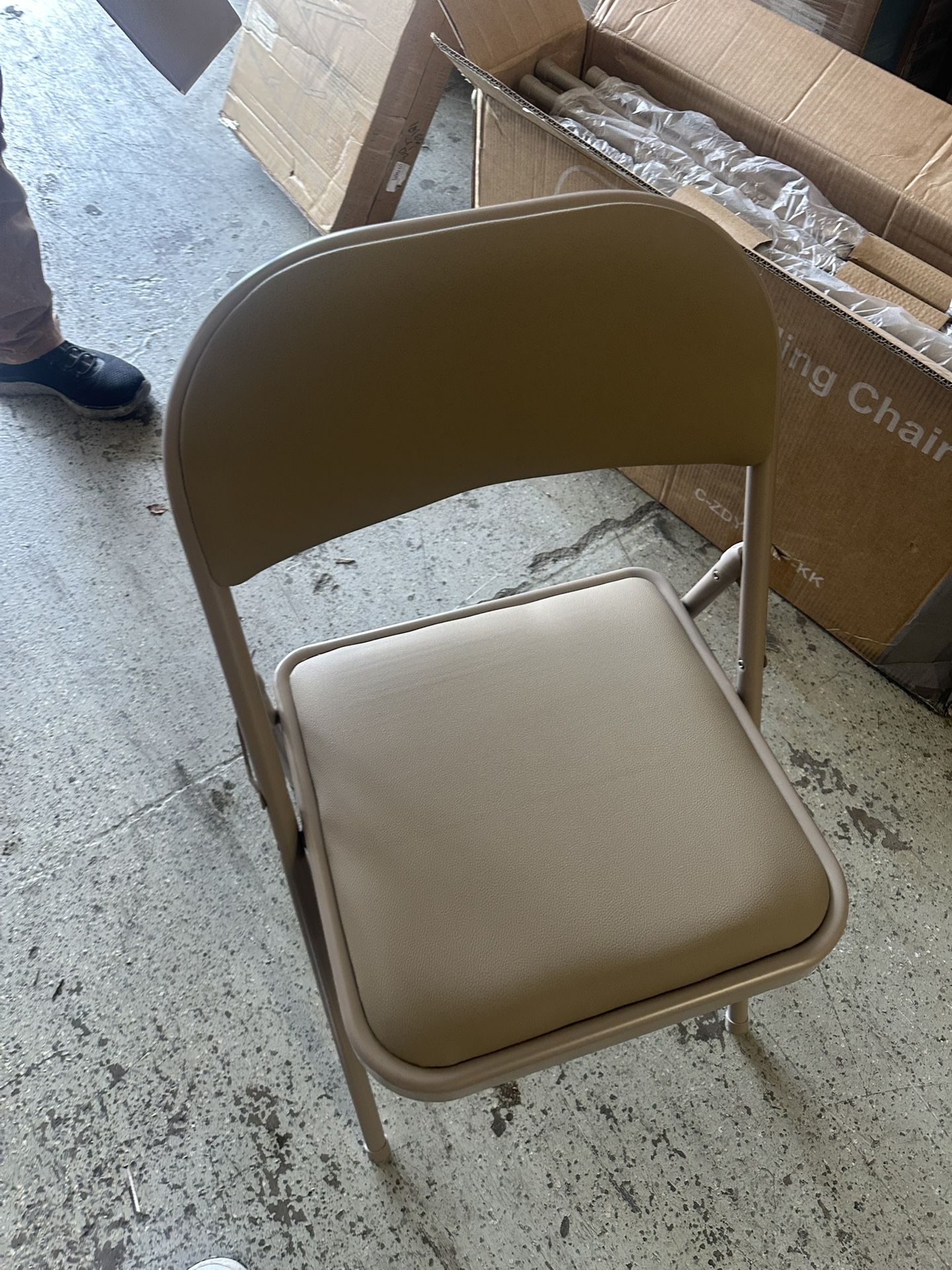 Cushioned Folding Chairs! High Quality Steel.$14