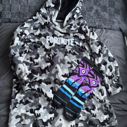 Fortnite Snuggie With Socks 