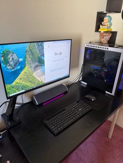 5700x 2080ti PC +monitor,arm, keyboard, mouse, speaker