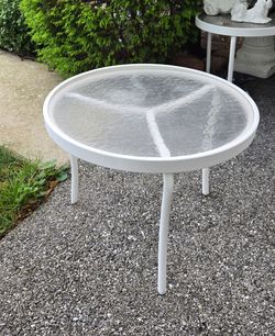 Patio table 2 a pair