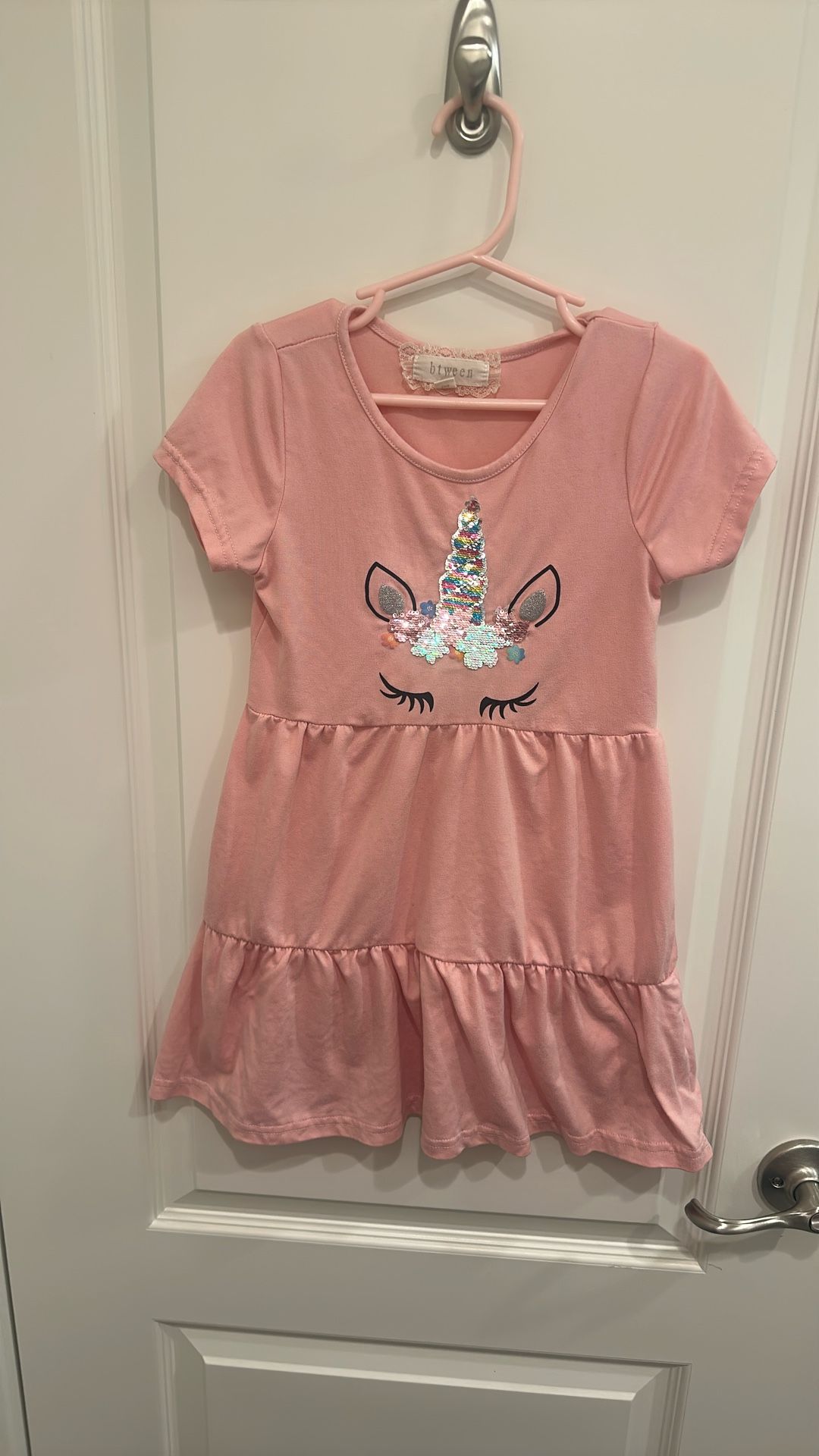 Girls Unicorn Dress Size 6