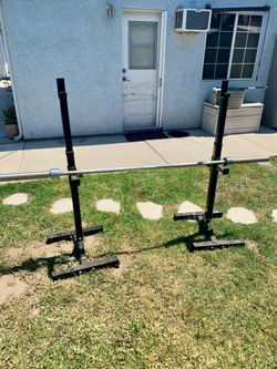 Olympic bar and holders