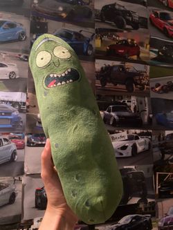 Pickle Rick Plushie (Rick and Morty)