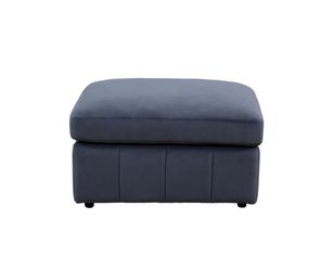 38” microfiber sectional ottoman 