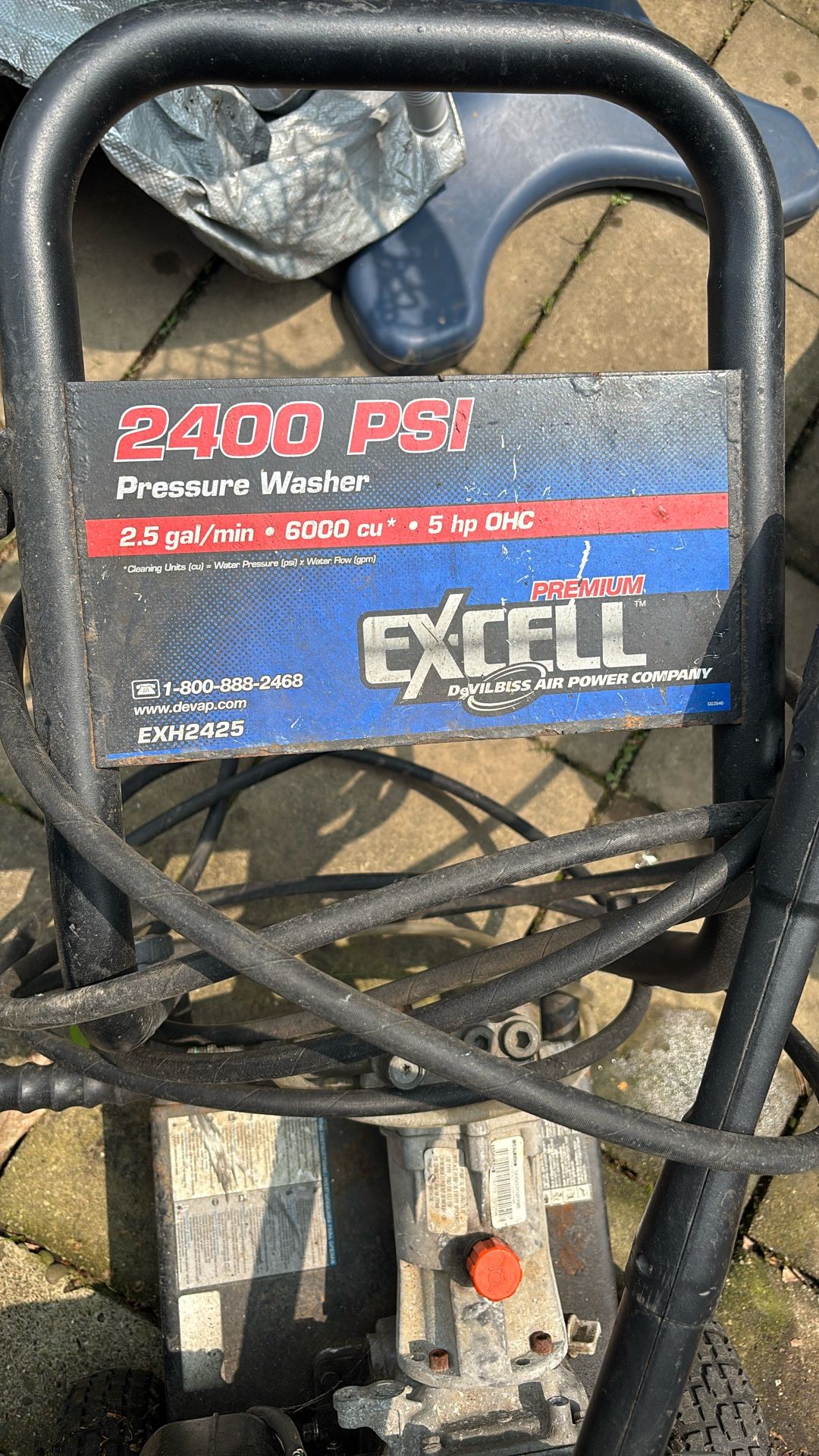Honda 2400PSI Pressure Washer