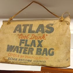 Vintage Flax Water Bag
