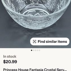 Ph Fantasia  Side Serving  Dishes 