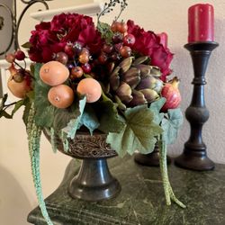 BEAUTIFUL FLOWERS AND FRUITS ARRANGEMENT 