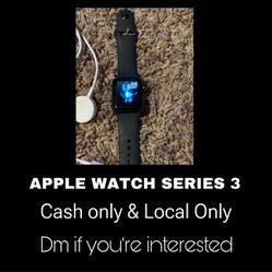 Apple watch series 3 