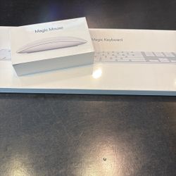Apple Magic Keyboard & Mouse