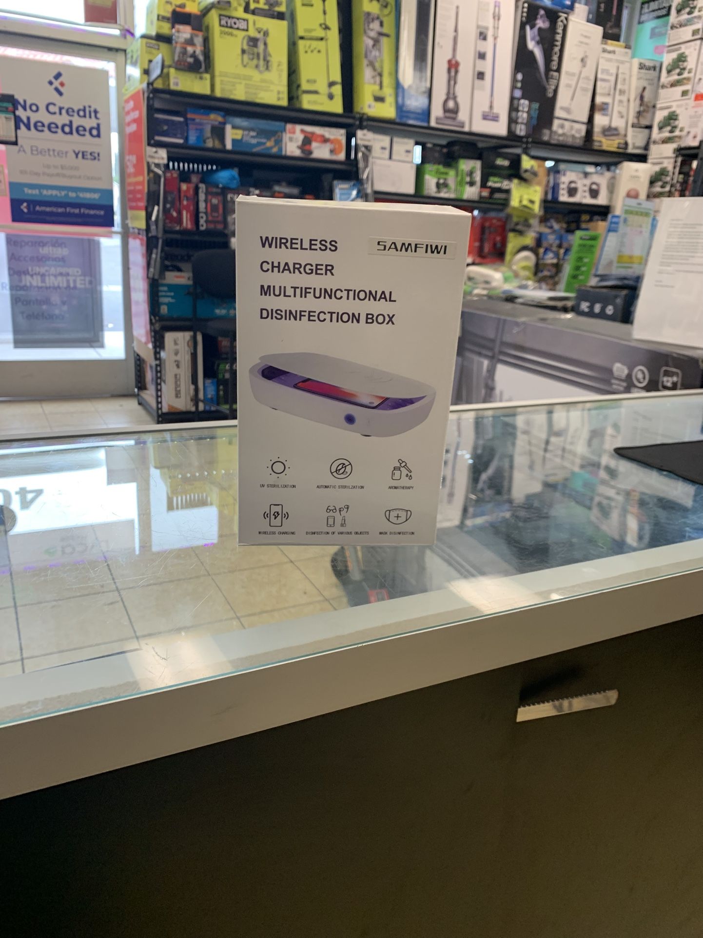 Wireless Charger Multifunction Disinfection Box