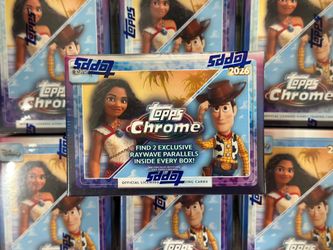 2026 TOPPS CHROME DISNEY VALUE BLASTER BOX NEW SEALED
