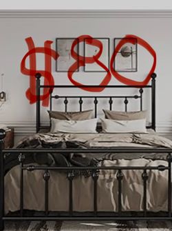 Full bed frame