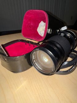 Canon FD 85-300mm f/4.5 manual focus telephoto zoom lens AND Toyo Optics MC Auto Tele Converter 2X