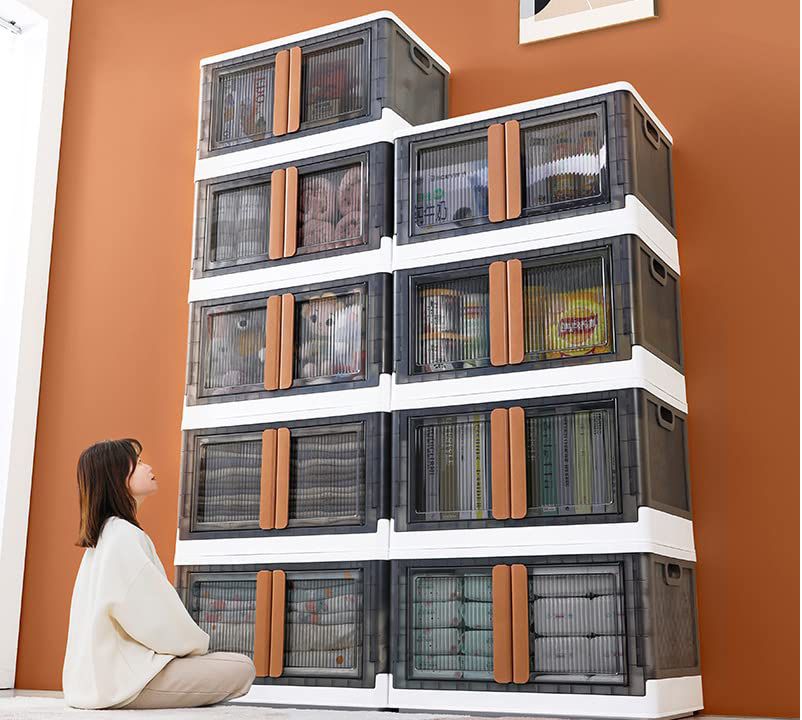 Brand New 19 Gal Folding Storage Boxes Closet Organizers