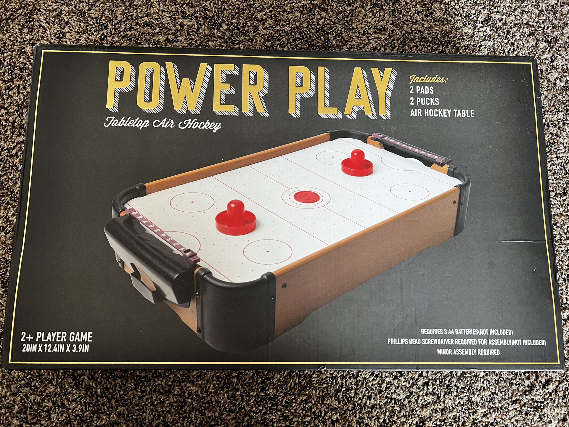 Power Play Table Air Hockey Game