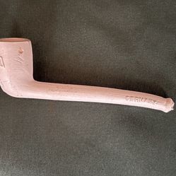Vintage German Clay Pipe
