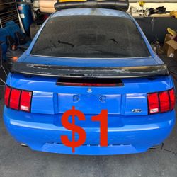 99-04 Mustang Trunk Deck Lid Spoiler $1
