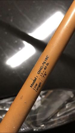 Pac hawk fishing rod