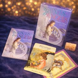 Doreen Virtue “Saints & Angels” Oracle Card Deck with Guidebook – Complete Set $35 OBO 