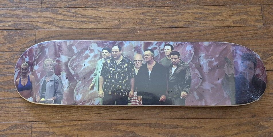 Rare Sopranos Limited PIzza Skateboard 2021 Who Ate All The Gabagool?!