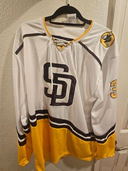 San Diego Padres Jackson Merrill Themed Hockey Jersey 2XL