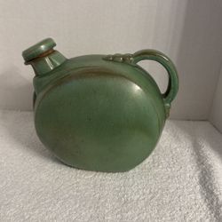Vintage Green Pitcher 