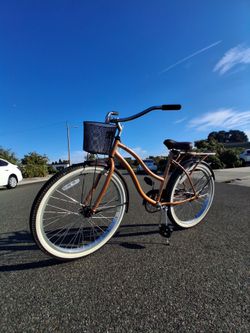 Huffy Rose Gold/Bronze Cruiser Bike 26"