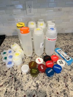 FIFOCondiment Bottles