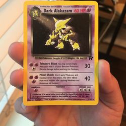 Holographic Dark Alakazam - Team Rocket Edition 1/82