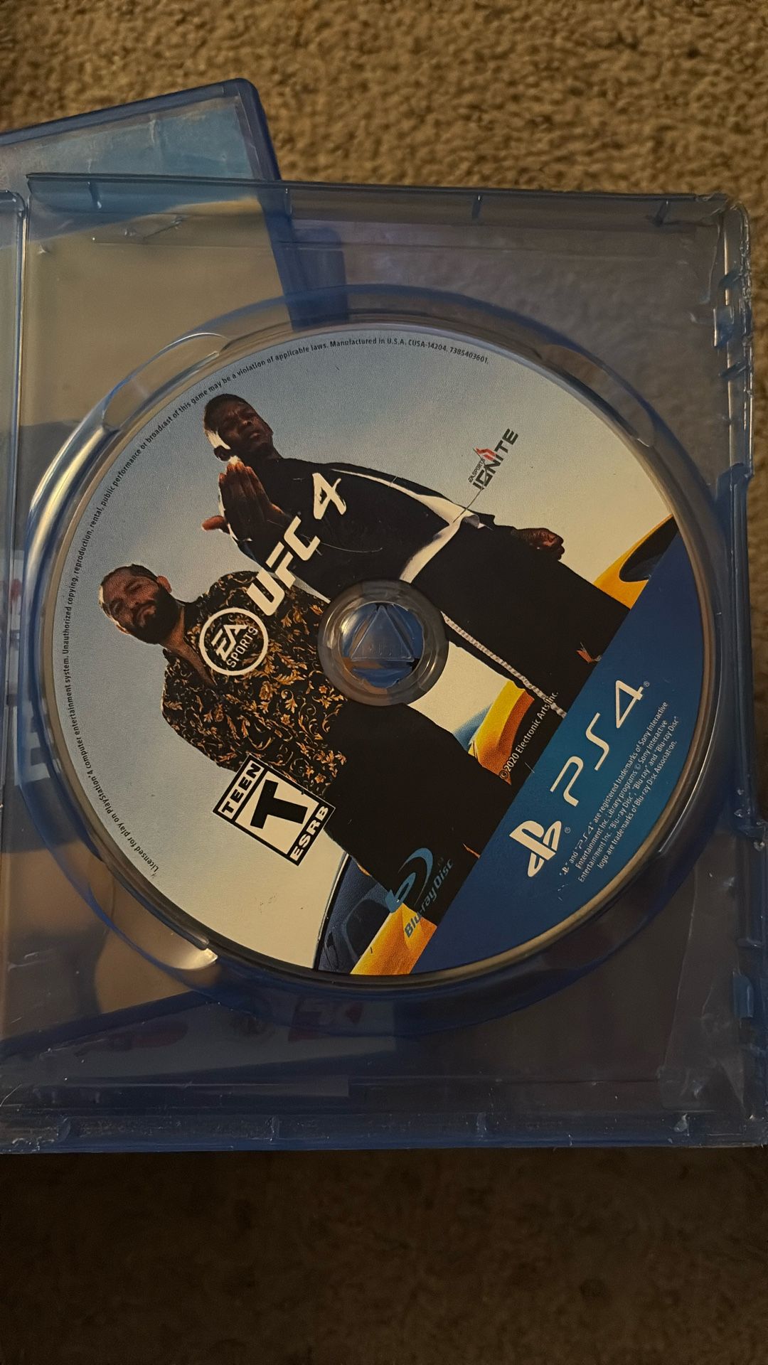 UFC 4 For Play Station 4