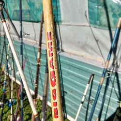 Fishing Poles 17 With Reels 6 With Out 