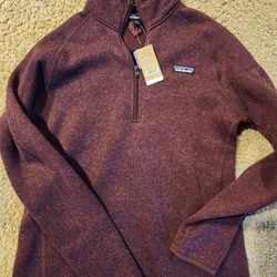 Women New Patagonia Better Sweater Fleece Jacket S Small