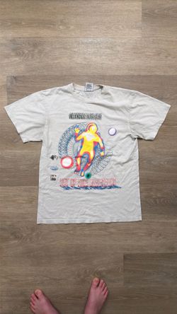 Billionaire Boys Club (BBC) astronaut T-shirt, featuring the Not of This Dimension graphic.