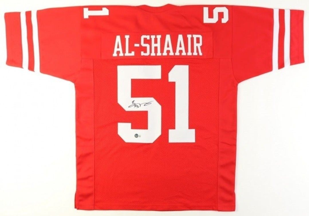 Azeez Al-Shaair Signed San Francisco 49ers Jersey (Beckett)