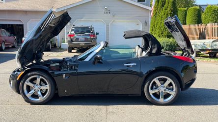 Pontiac Solstice Black Convertible