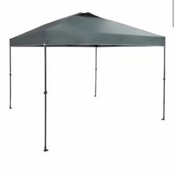 10x10 Gray Pop-Up Canopy Tent