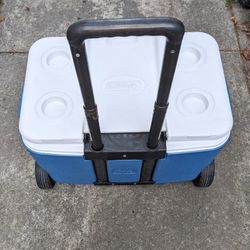 Coleman Xtreme Cooler Icebox On Wheels 24"x16"x16"